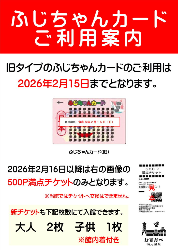 ふじちゃんカードについて